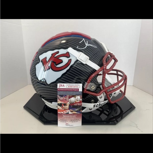 Tyreek Hill/Kansas City Chiefs/COA/Autographed/Helmet/Football/Hydro-Dipped - Picture 2 of 7
